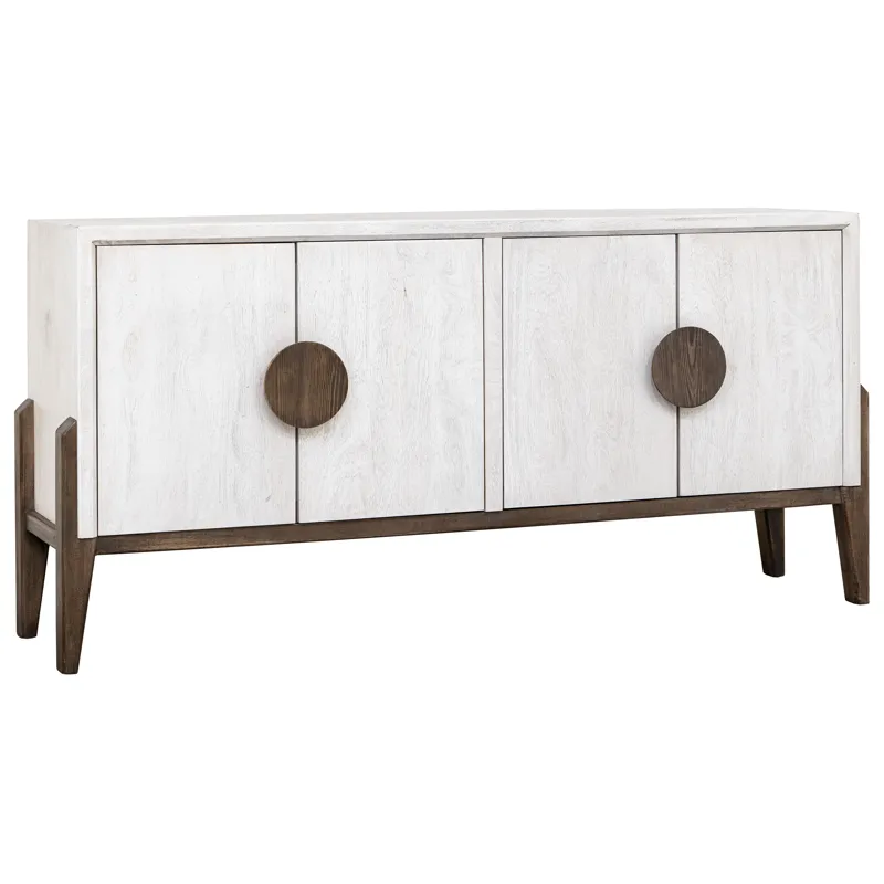 Moka White Console