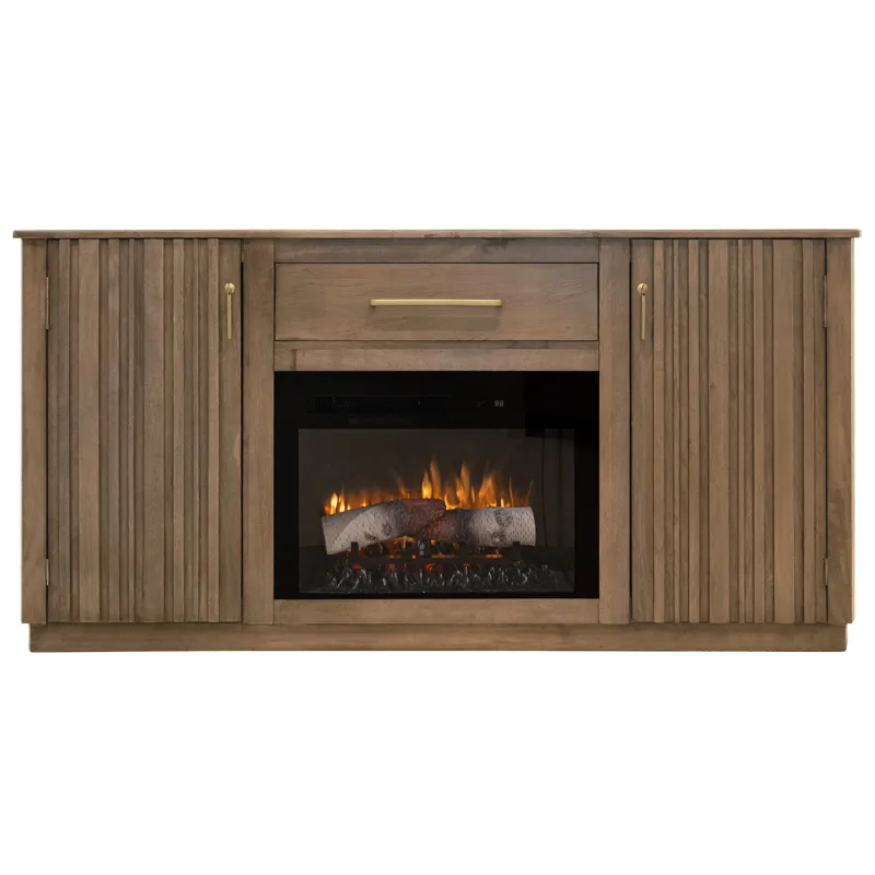 Mezquite TV Stand for Fire Place