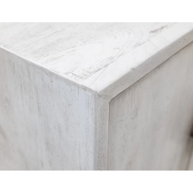 Moka White Console