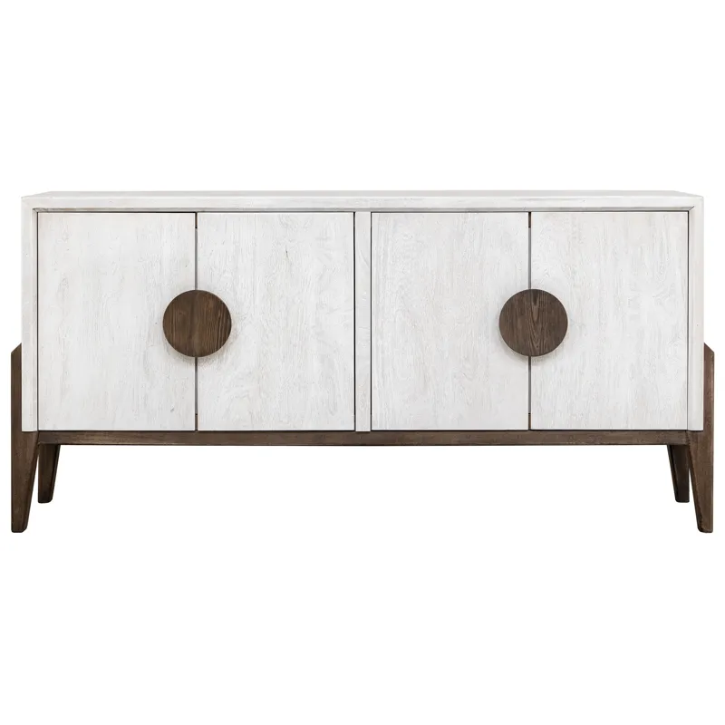 Moka White Console
