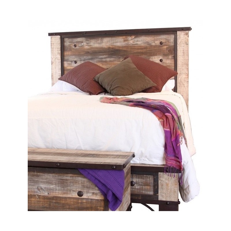 Antique Twin Headboard by International Furniture Direct B058532667