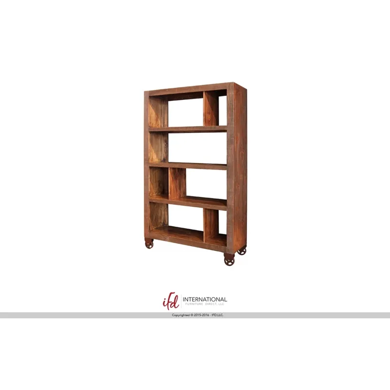 54in Bookcase with 3 shelves & Casters