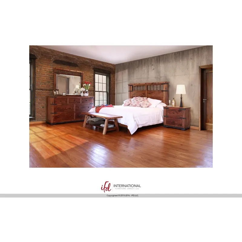 California King Platform support, Footboard