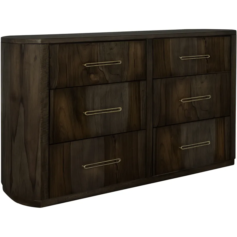 Black Balam Dresser &amp; Mirror