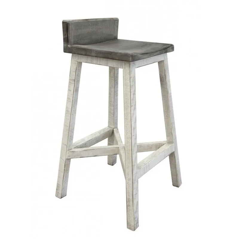 Stone Bar &amp; 2 Stools
