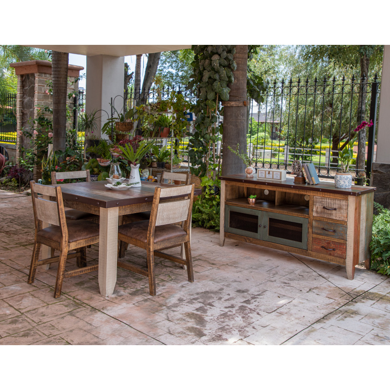 Antique Multicolor Chair IFD9672CHR by International Furniture Direct