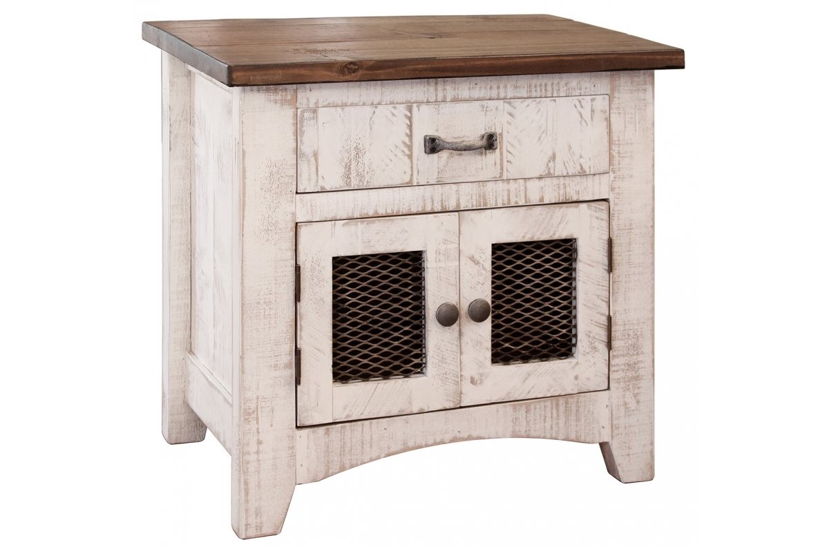 Pueblo White 5 PC Queen Bedroom Set by International Furniture Direct