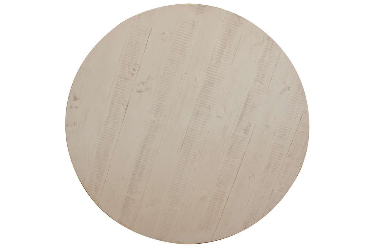 Bonanza Ivory Round Dining Table IFD4151RNDTBL by International Furniture Direct at Bruce