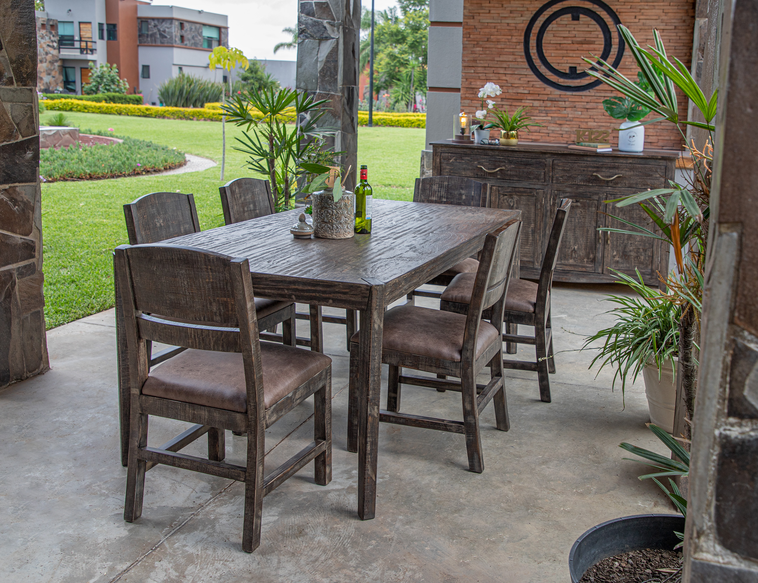 Nogales Table NIS710308556 by International Furniture Direct at The