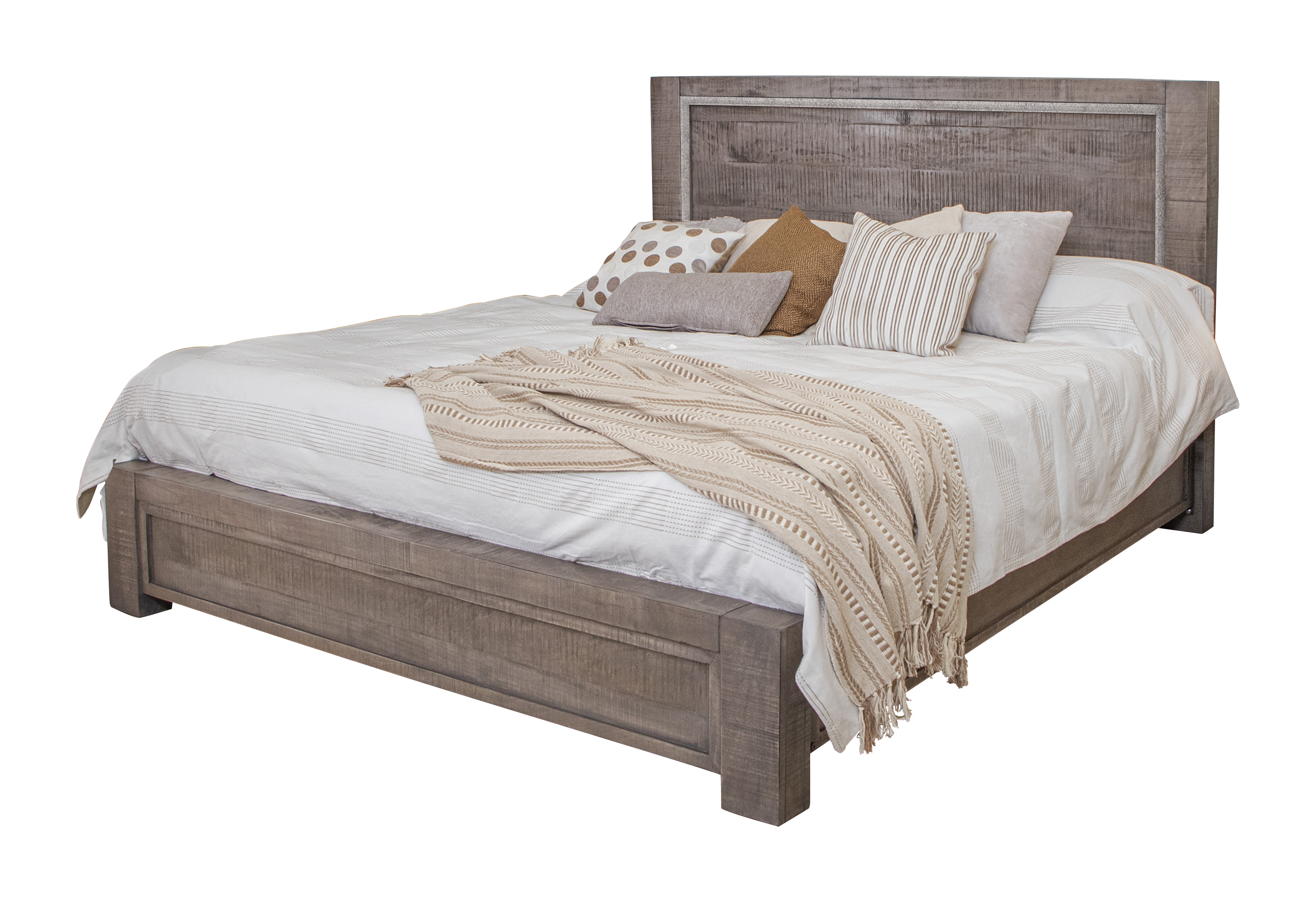 Marble California King Bed IFD6391BEDCK by International Furniture