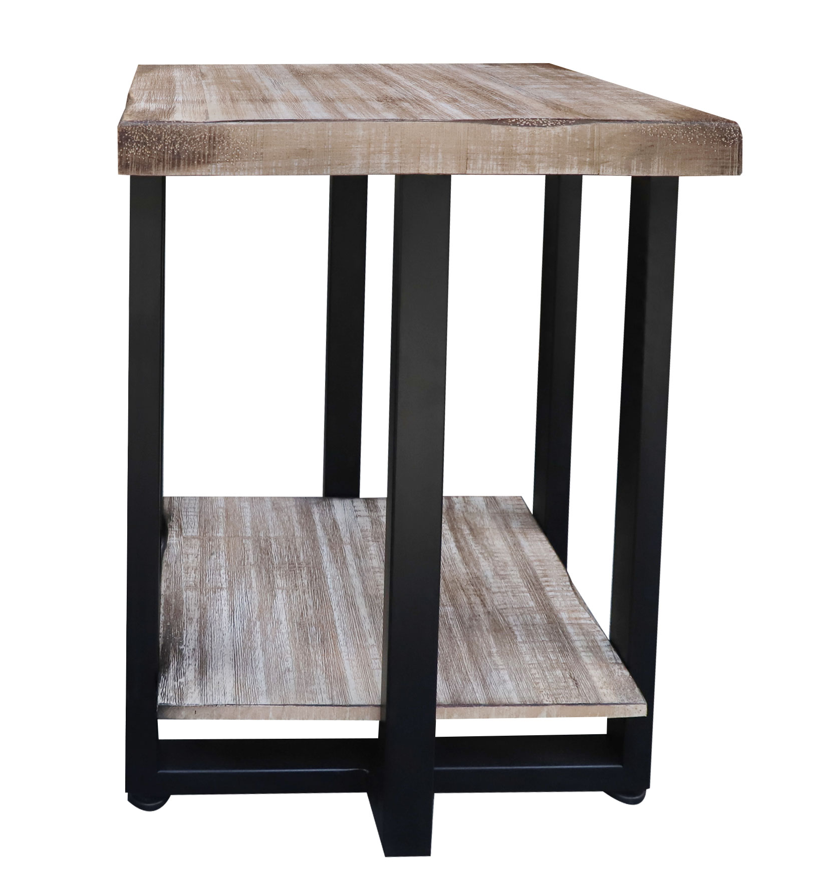 Old Wood End Table IFD9871END by International Furniture Direct at