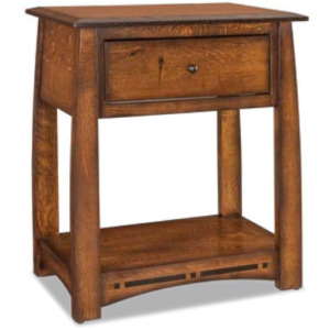 Boulder Creek 1 Drawer Nightstand