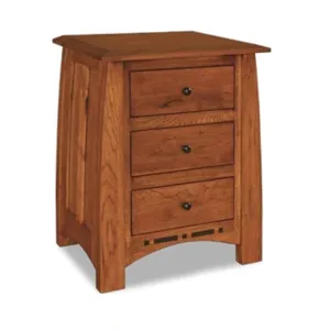 Boulder Creek 3 Drawer Nightstand