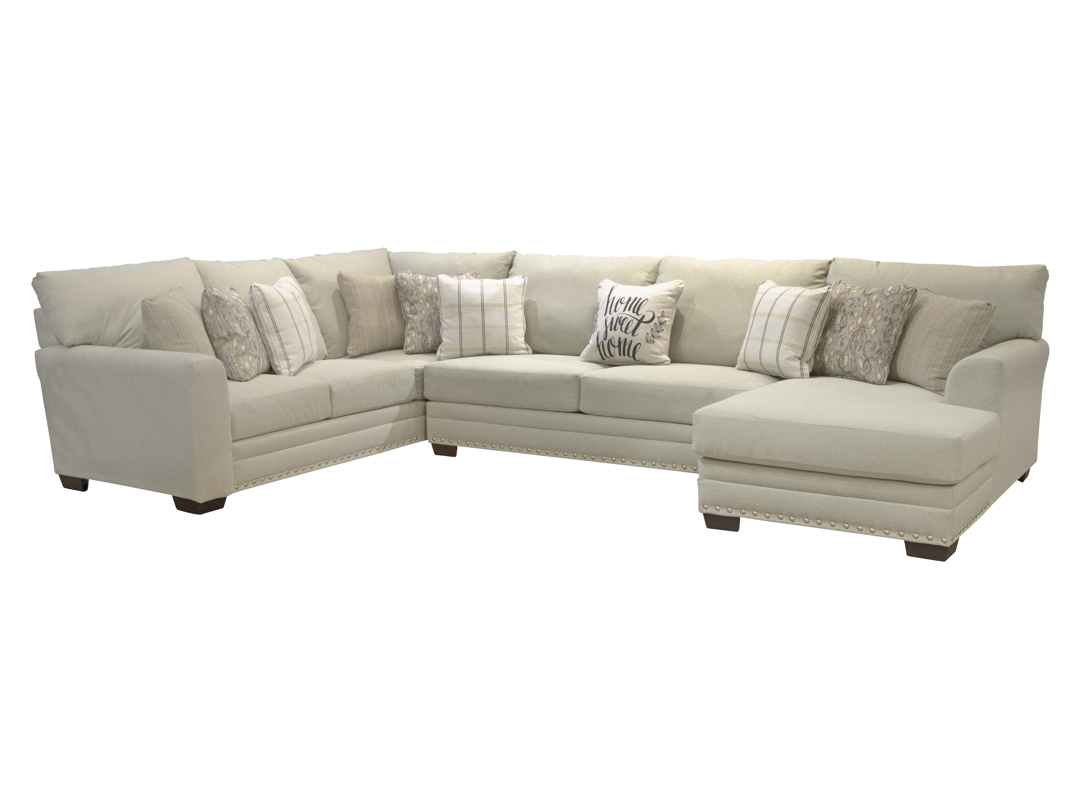 Middleton 3 PC Sectional 447830+62+76 by Jackson at Horton's Furniture