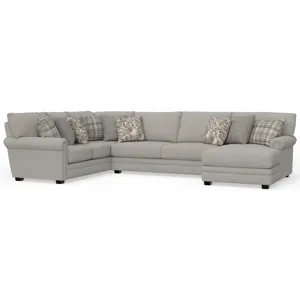 Livingston 3 PC Sectional - Linen