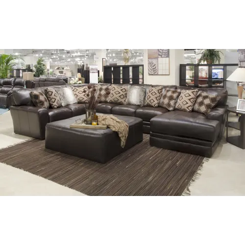 Denali 4 PC Modular Sectional - Chocolate