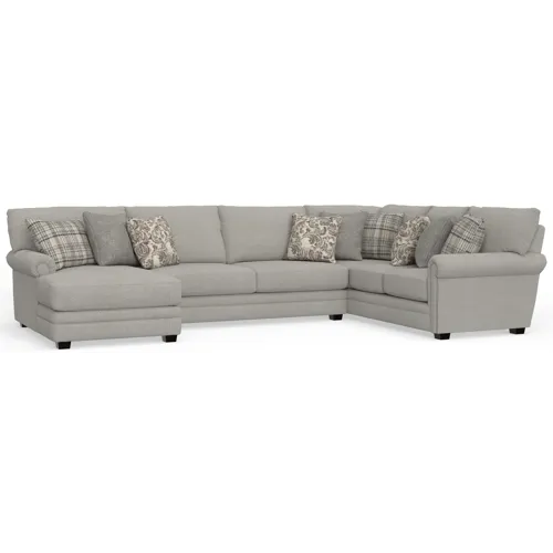 Livingston 3 PC Sectional - Linen