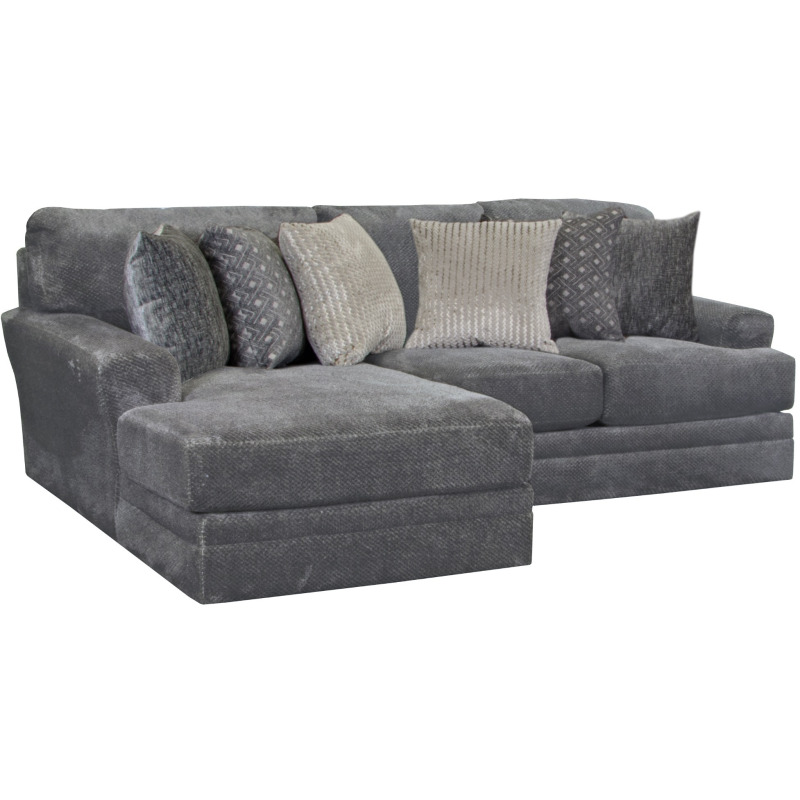 Mammoth 2 PC Sectional Smoke 437642+75180658 by Jackson at Bruce