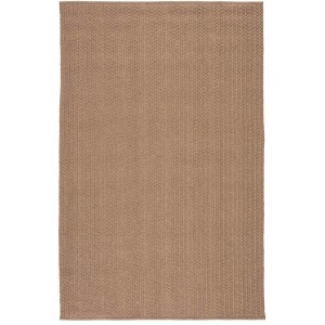Nirvana Premium Iver Indoor/ Outdoor Solid Tan Area Rug