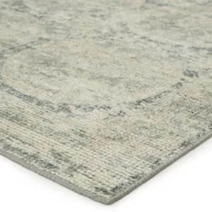 Brentwood by Barclay Butera Barclay Butera by  Crescent Handmade Medallion Blue/ Gray Area Rug (8