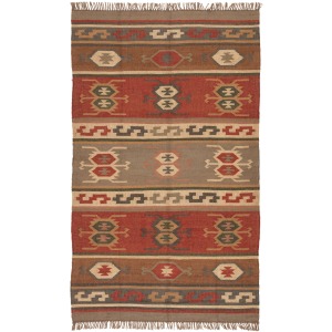 Bedouin Thebes Handmade Geometric Multicolor Area Rug