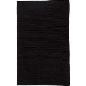 Basis Basis Handmade Solid Black Area Rug