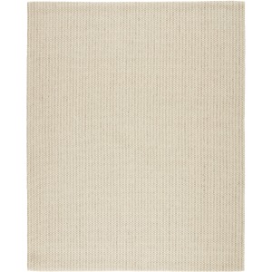 Bombay Fetia Natural Solid Cream/ Light Taupe Area Rug