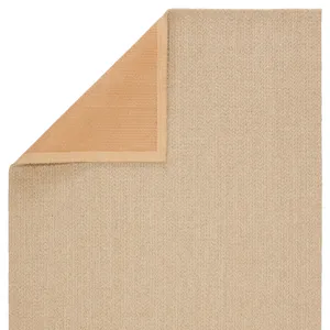 Bombay Emere Natural Solid Beige Area Rug (8'X10')