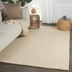 Bombay Mahana Natural Trellis Cream/ Beige Area Rug (2'X3')
