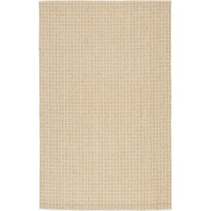 Bombay Tane Natural Solid Beige/ Ivory Area Rug