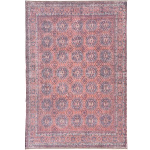 Boheme Shelta Oriental Blue/ Red Area Rug