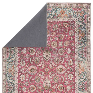 Boheme Parlour Oriental Multicolor/ Pink Area Rug (4'X6')