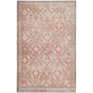 Boheme Thistle Oriental Orange/ Cream Area Rug