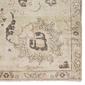 Boheme Victoire Medallion Green/ Gray Area Rug (4'X6')