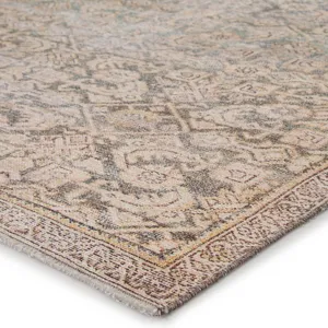 Boheme Atkins Trellis Gold/ Green Area Rug (4'X6')