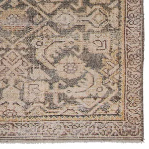 Boheme Atkins Trellis Gold/ Green Area Rug (4'X6')