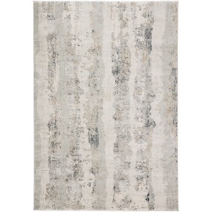 Cirque Jaspal Tribal Gray/ White Area Rug
