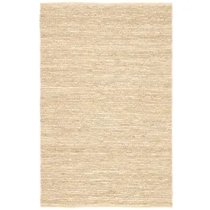 Calypso Havana Natural Solid Beige Area Rug (5'X8')