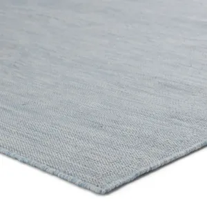 Carmel Sunridge Indoor/ Outdoor Solid Light Blue Area Rug (2'X3')