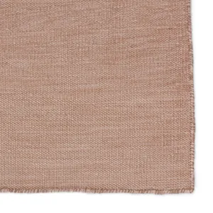 Carmel Sunridge Indoor/ Outdoor Solid Tan Area Rug (2'X3')