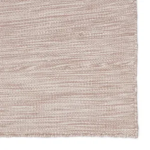Carmel Sunridge Indoor/ Outdoor Solid Light Taupe Area Rug (2'X3')