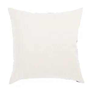 Cosmic By Nikki Chu Nikki Chu by  Danceteria Blue/ Ivory Geometric  Poly Throw Pillow 22 inch