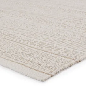 Fontaine Galway Natural Trellis Ivory/ Cream Area Rug (5'X8')
