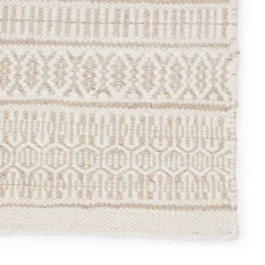 Fontaine Galway Natural Trellis Ivory/ Cream Area Rug (5'X8')