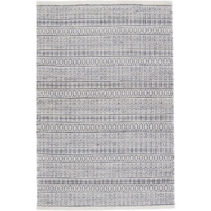 Fontaine Galway Natural Trellis Slate/ Ivory Area Rug