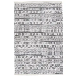 Fontaine Galway Natural Trellis Slate/ Ivory Area Rug (9'X12')