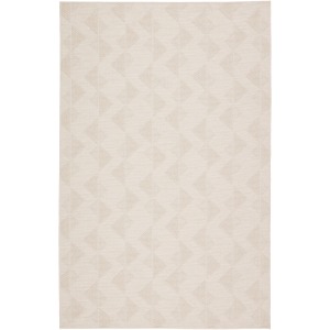 Fresno Zemira Indoor/ Outdoor Geometric Cream Area Rug (4'X5'7