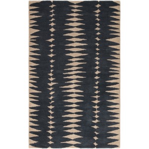 En Casa By Luli Sanchez Tufted Luli Sanchez by  Tear Drops Handmade Geometric Gray/ Beige Area Rug