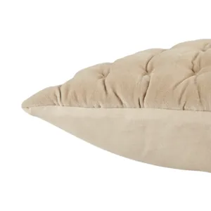 Lexington Winchester Solid Beige/ White Poly Throw Pillow 26 inch