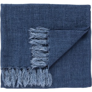 Madura Lisabet Solid Blue Throw